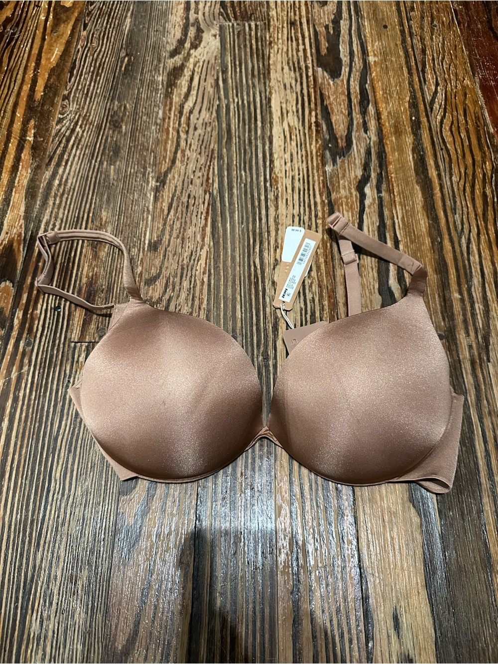 SKIMS NWT Ultimate Push-up plunge bra Sienna 34D